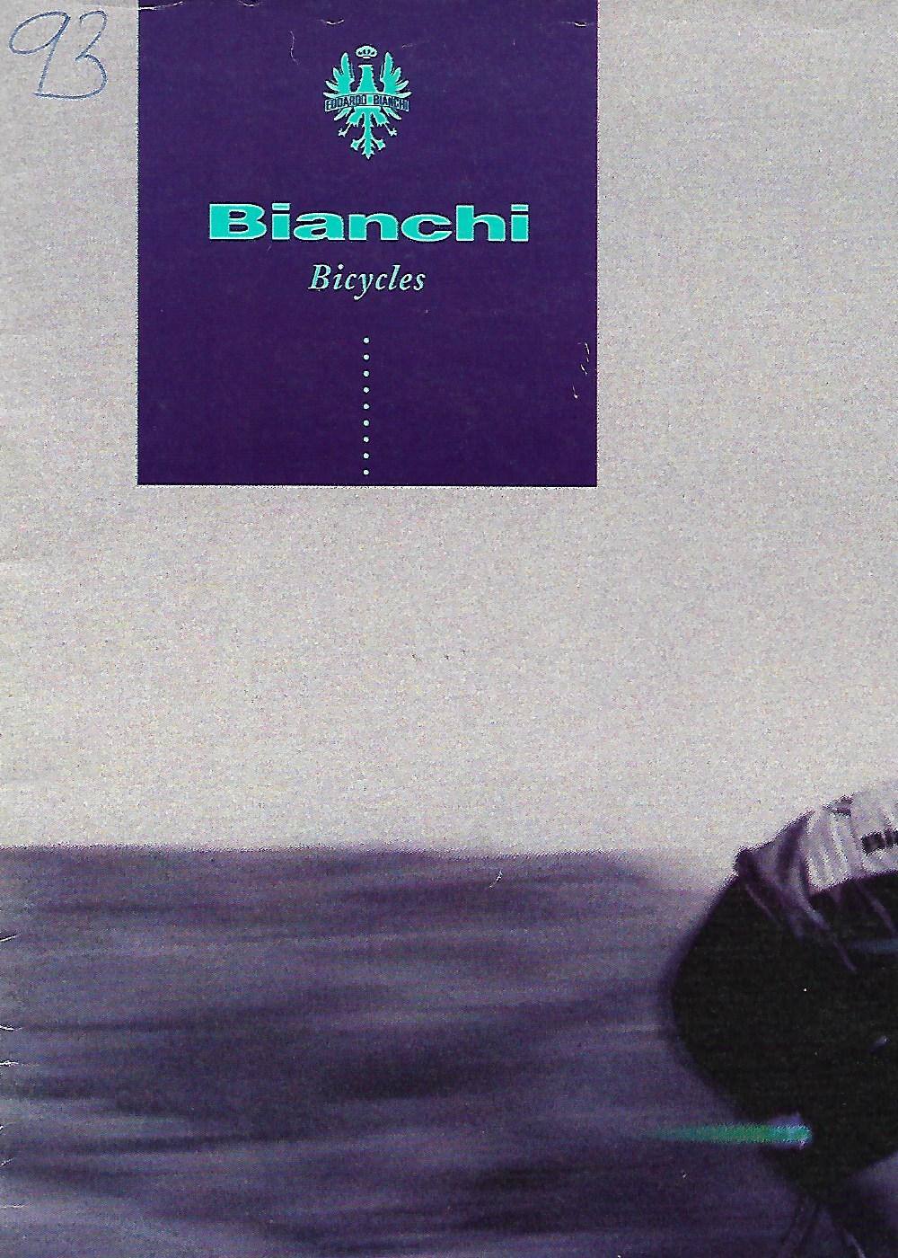 1993 Bianchi catalog - USA