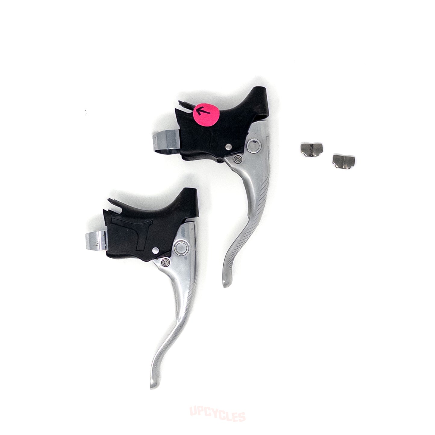 Campagnolo Athena D053 aero brake levers, no hoods - CRACKED