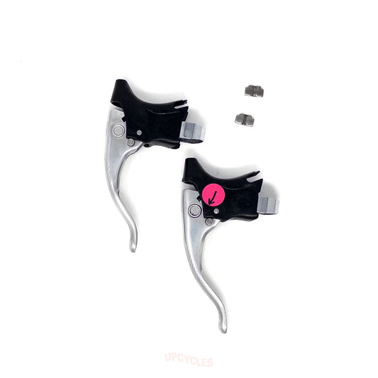Campagnolo Chorus C053 aero brake levers, no hoods - CRACKED