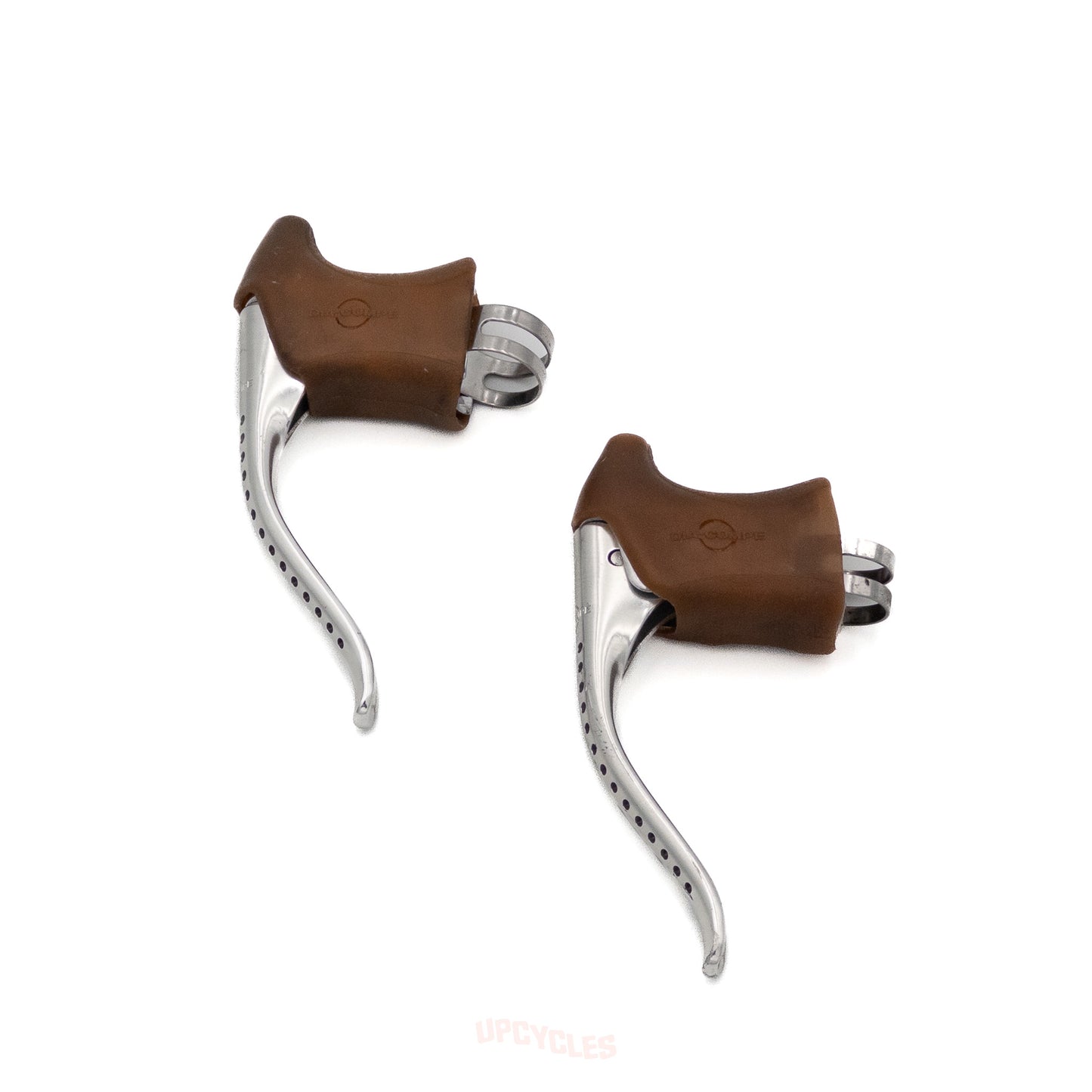 Dia-Compe Compe-G 144G drilled brake levers, gum hoods
