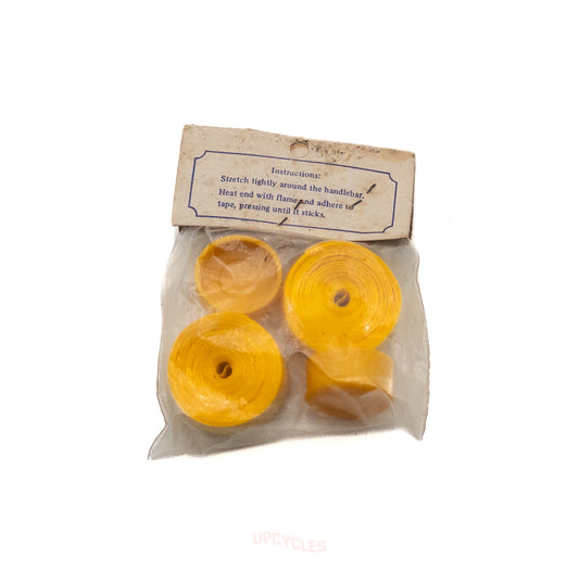 Benotto Professional Cello-Tape handlebar tape, smooth yellow, NOS