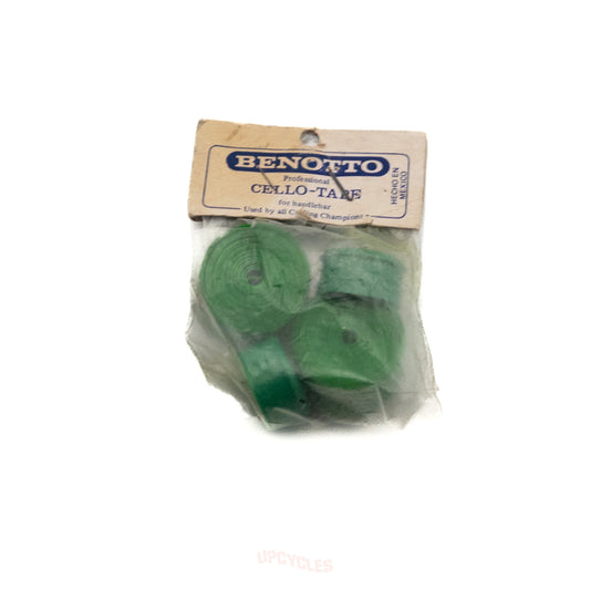 Benotto Professional Cello-Tape handlebar tape, smooth green, NOS