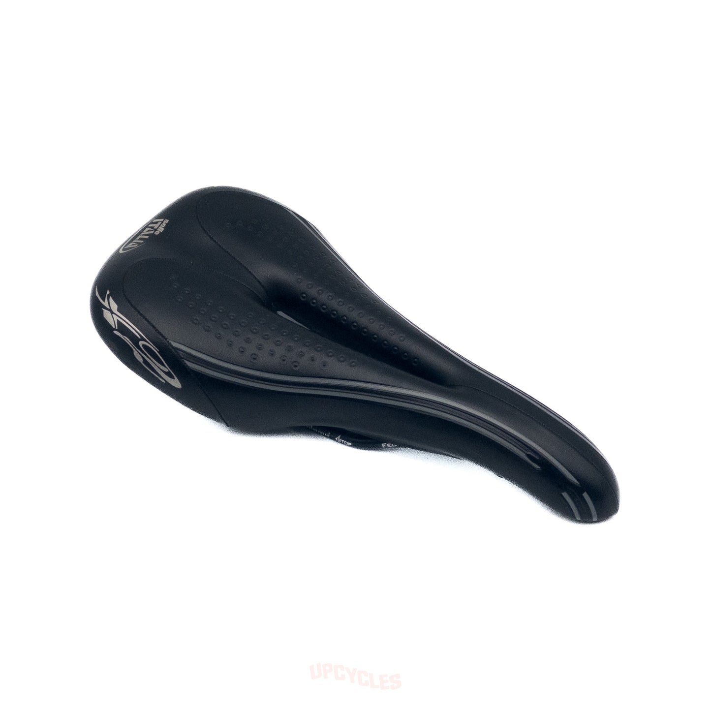 Selle Italia Trans Am saddle, black leather w/ cutout center