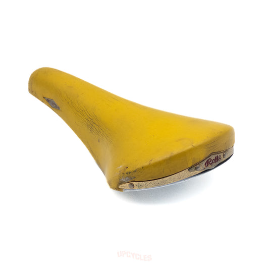 Selle San Marco Rolls saddle, yellow leather
