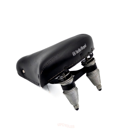 Selle Royal Spring comfort seat saddle, black leather