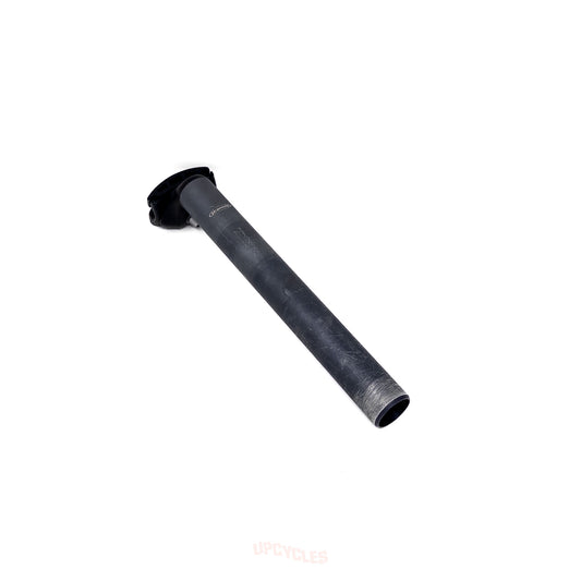 Kalloy Bianchi metallic gray seatpost, 27.2mm x 240mm