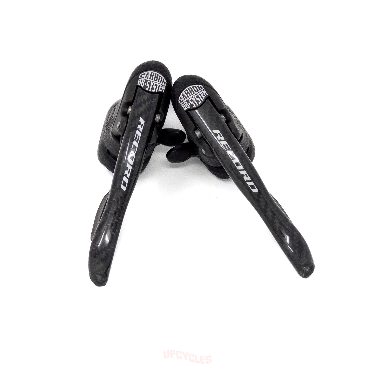 Campagnolo Record 9-speed EC-29RECG carbon Ergopower brake shifters - VGC