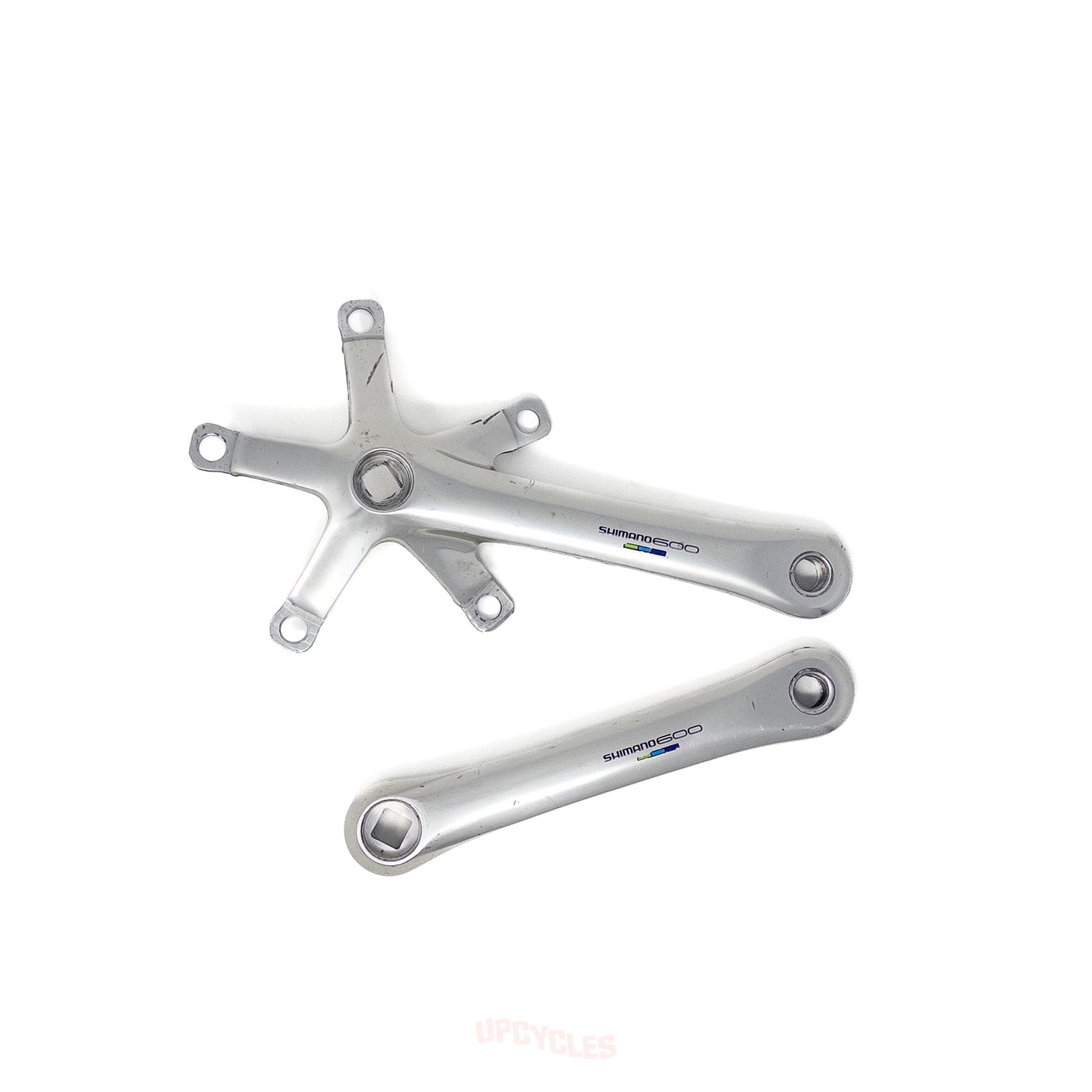 Shimano 600 Ultegra Tri-color FC-6400 crank arms, 170mm
