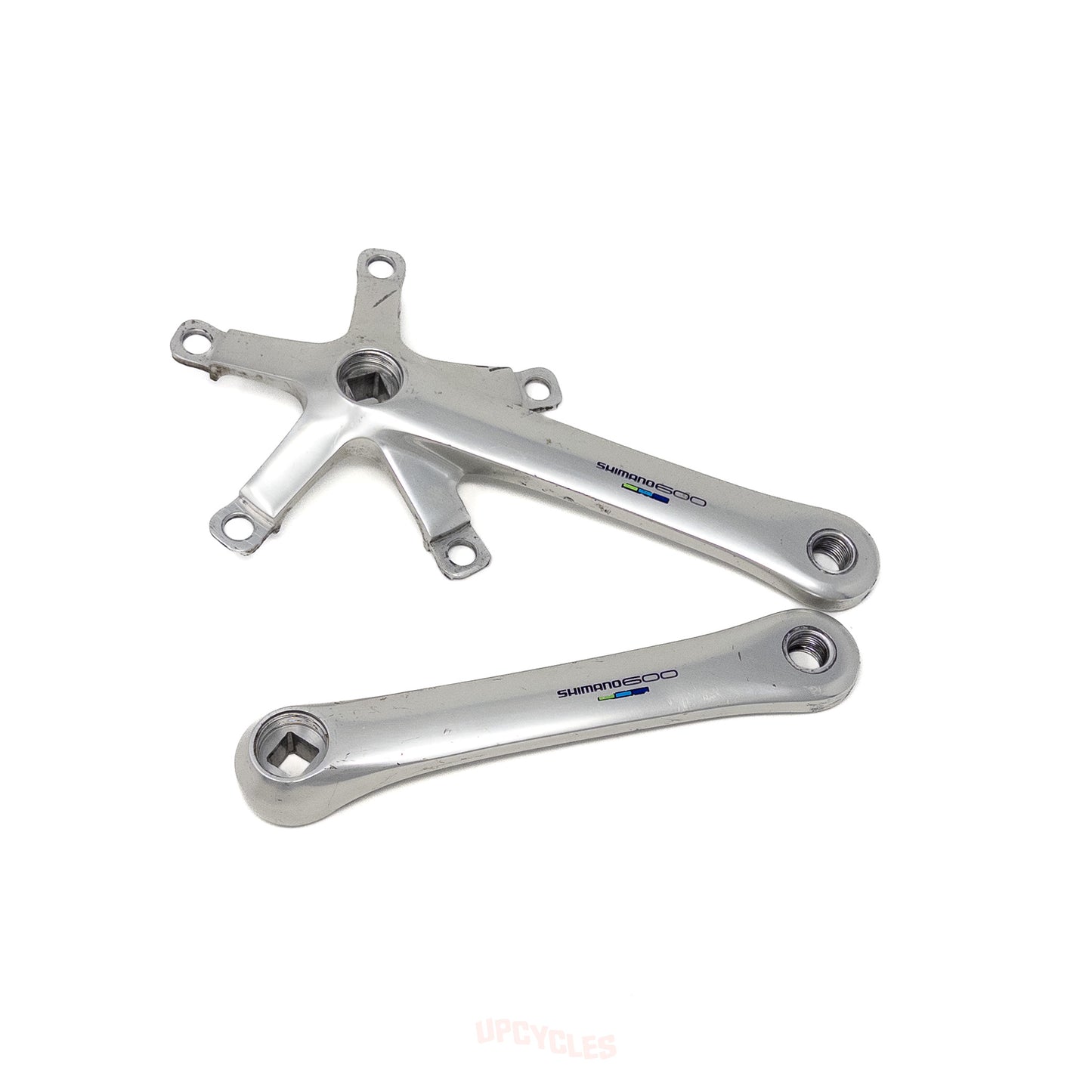 Shimano 600 Ultegra Tri-color FC-6400 crank arms, 170mm