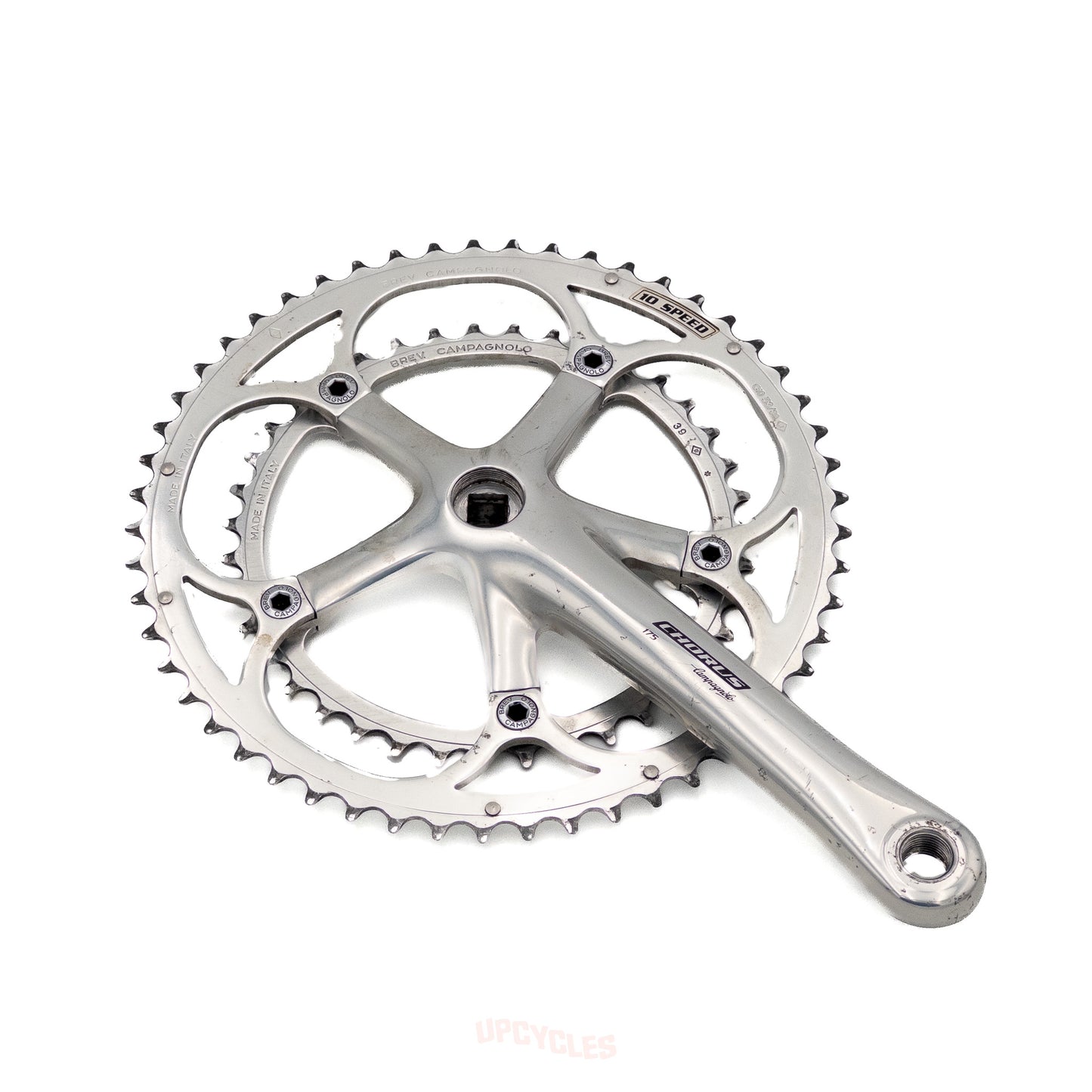 Campagnolo Chorus 10-speed crankset, 53-39t, 175mm - early 2000s