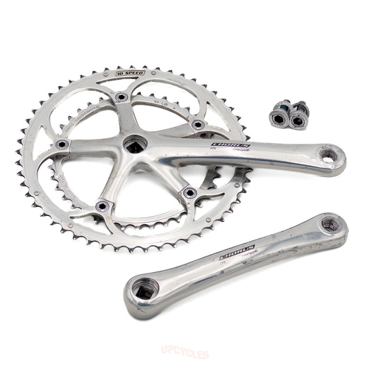 Campagnolo Chorus 10-speed crankset, 53-39t, 175mm - early 2000s
