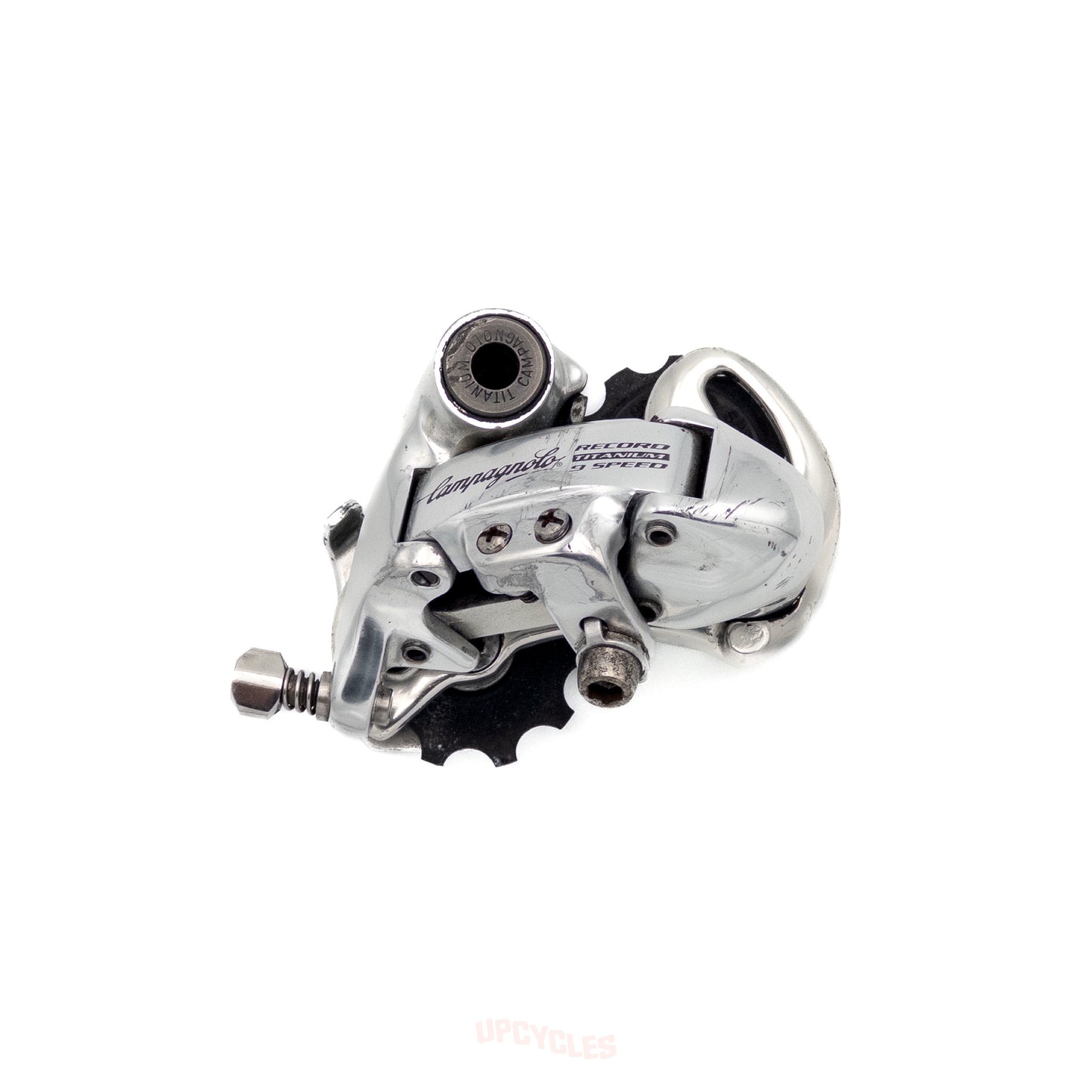 Campagnolo Record 9-speed titanium RD-19RE rear derailleur - CRACKED