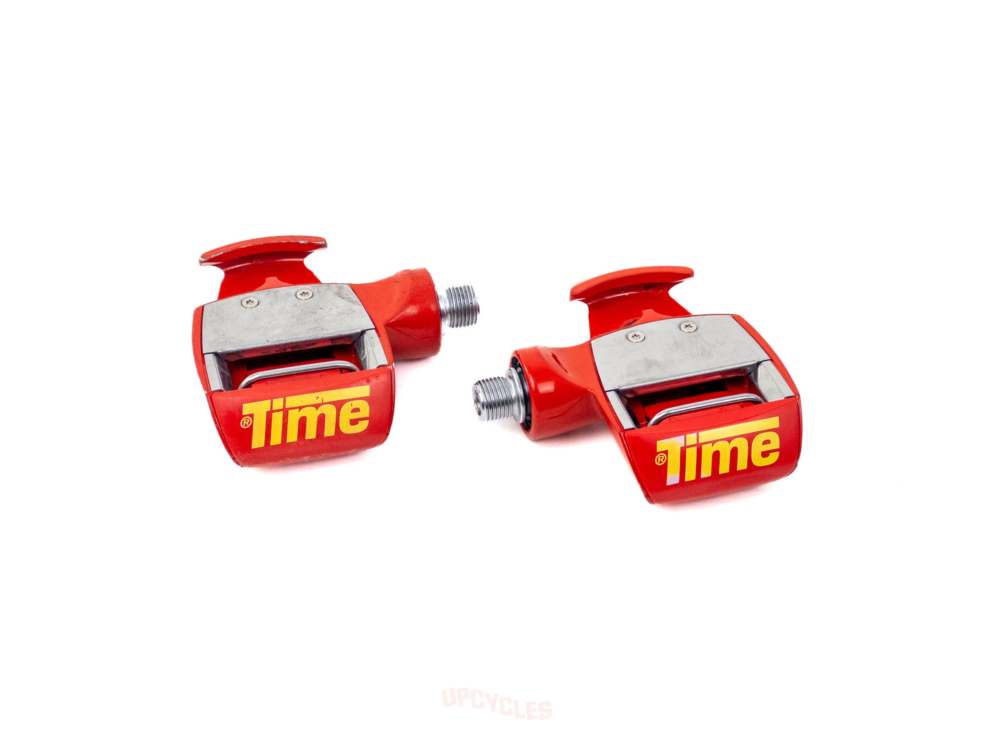 Time Equipe Pro Magnesium red clipless pedals, 9/16" x 20 English thread