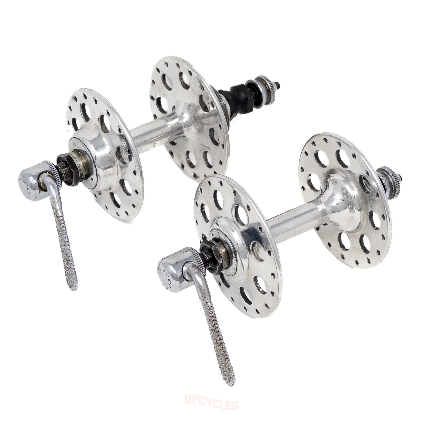 Campagnolo Nuovo Tipo 1253 high flange hub set, 36h, 120mm OLD, 34.7 x 1 mm French thread