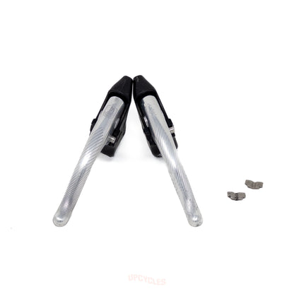 Campagnolo Athena D053 aero brake levers, no hoods - CRACKED