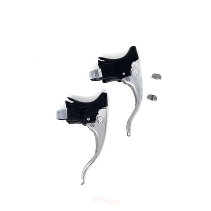Campagnolo Chorus C053 aero brake levers, no hoods - CRACKED