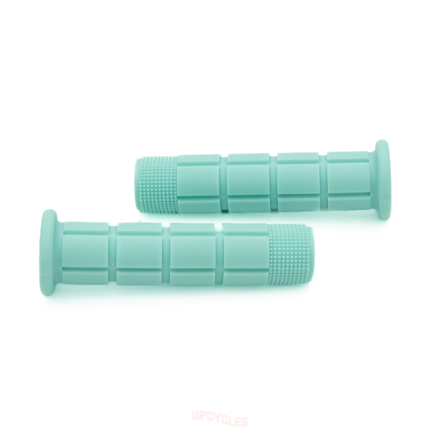 Generic Oury style MTB handlebar grips, Bianchi celeste