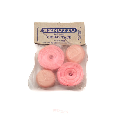 Benotto Professional Cello-Tape handlebar tape, smooth pink, NOS