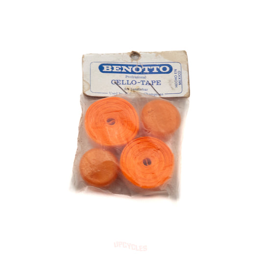 Benotto Professional Cello-Tape handlebar tape, smooth orange, NOS