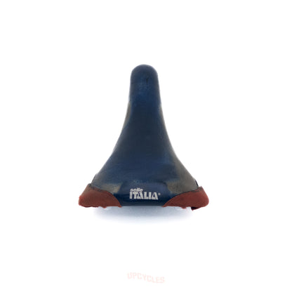 Selle Italia Flite Kevlar saddle, smooth red-white-blue leather