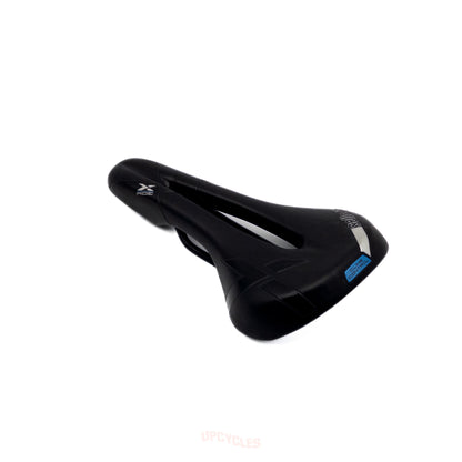 Selle Italia X-Ride X-Land Climb control saddle, black w/ cutout center