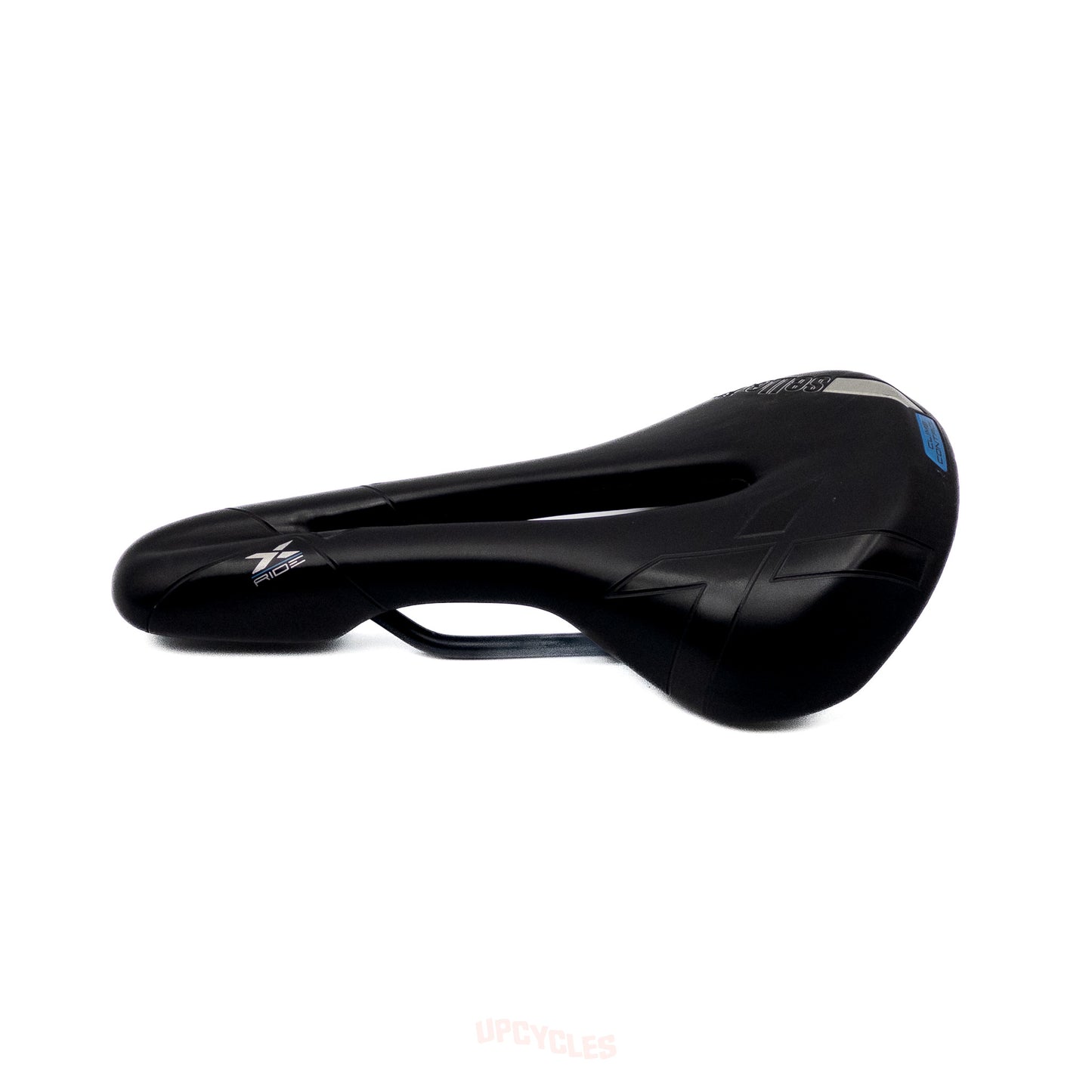 Selle Italia X-Ride X-Land Climb control saddle, black w/ cutout center