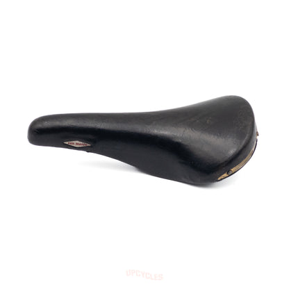 Selle San Marco Rolls saddle, smooth black leather