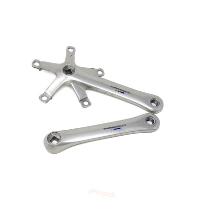 Shimano 600 Ultegra Tri-color FC-6400 crank arms, 170mm