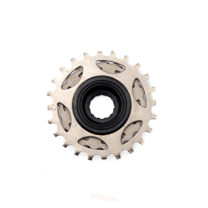 Shimano 600 EX MF-6208 6-speed freewheel, 13-24t, 1.37" x 24 English thread