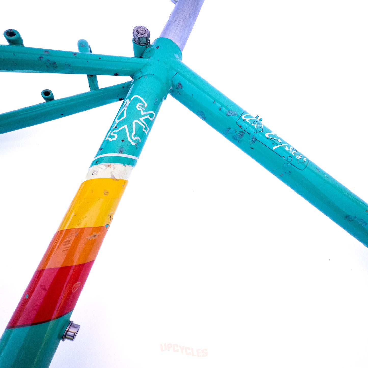 Peugeot US Express MTB frame set, 48cm - 1987
