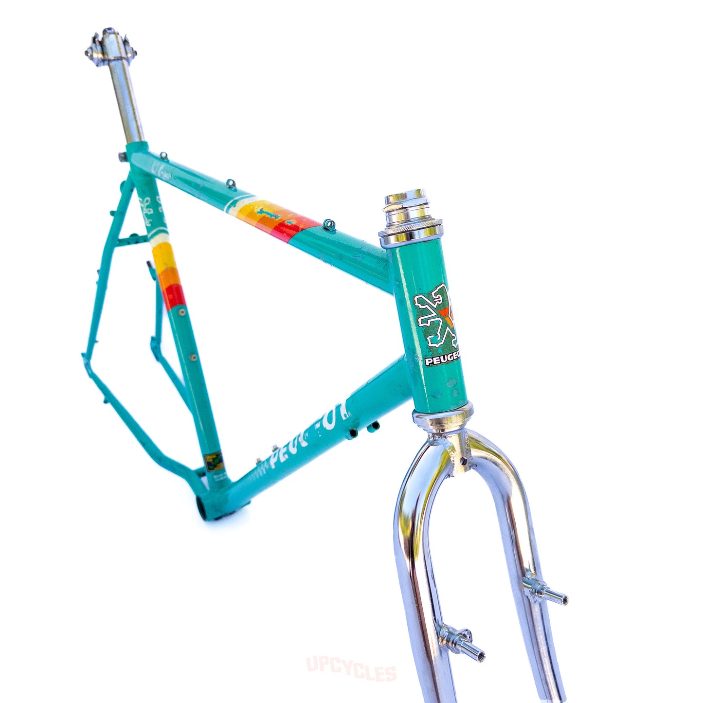 Peugeot US Express MTB frame set, 48cm - 1987