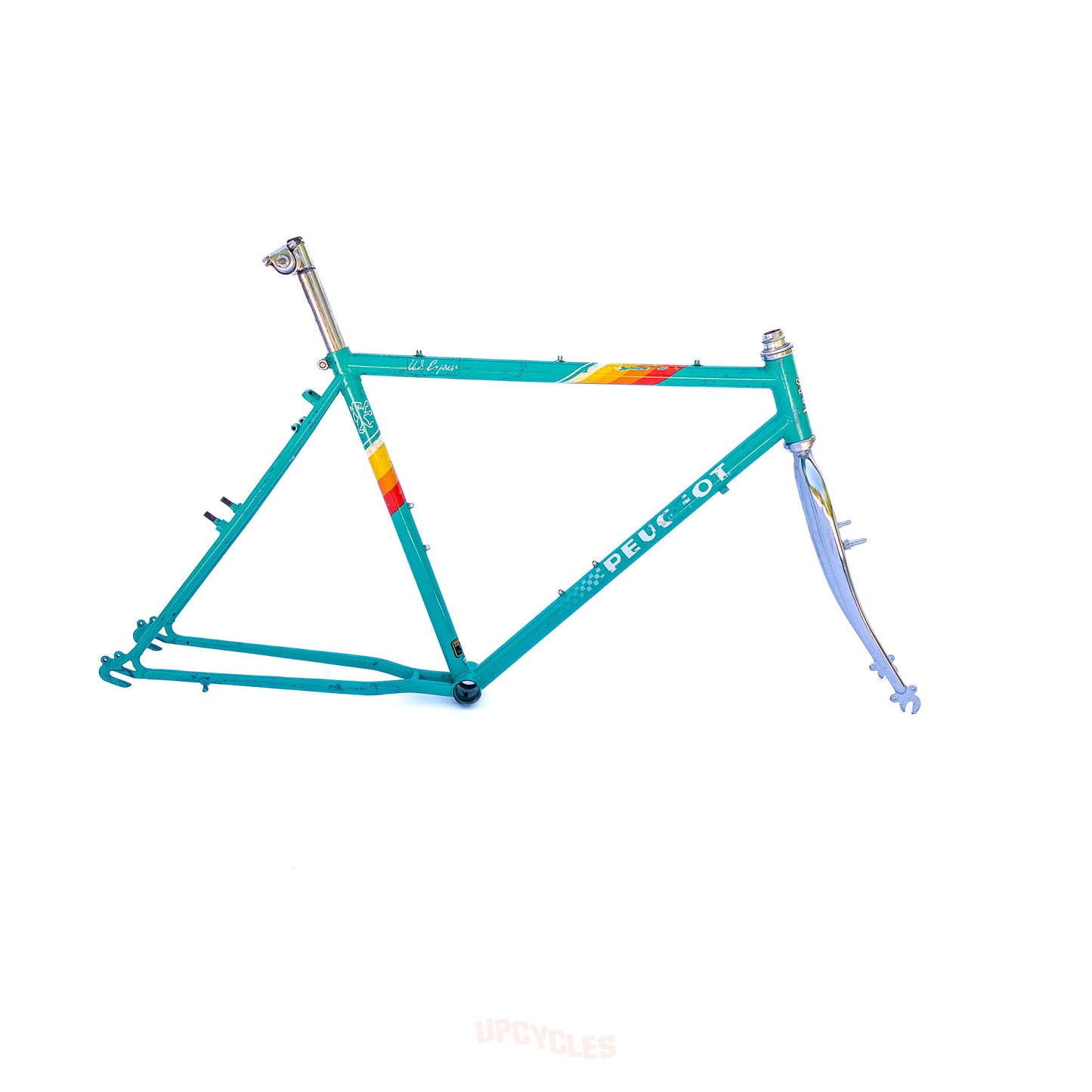Peugeot US Express MTB frame set, 48cm - 1987