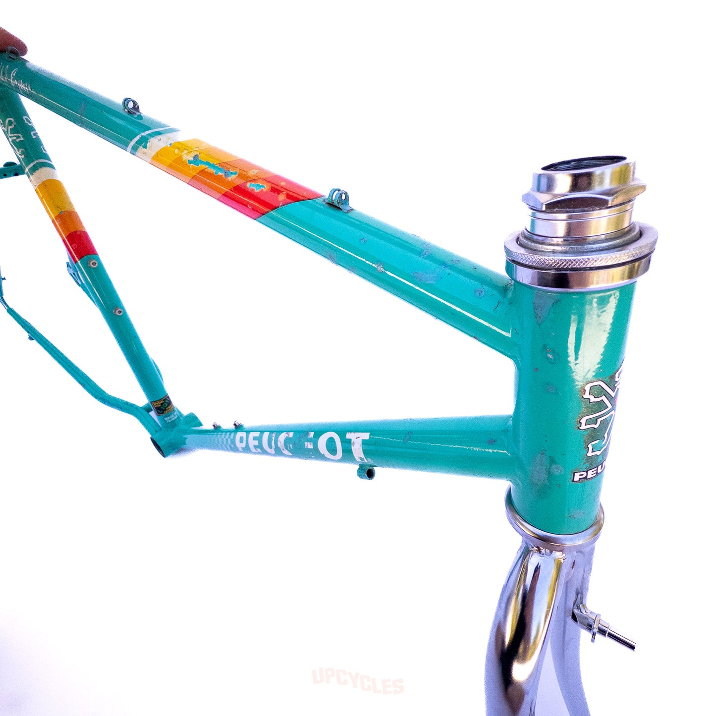 Peugeot US Express MTB frame set, 48cm - 1987