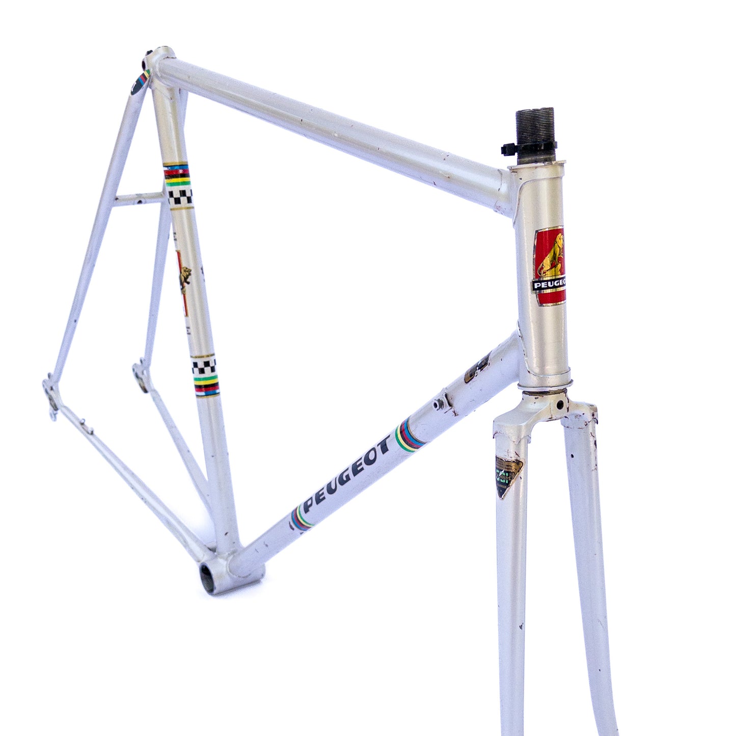 Peugeot PY10 Reynolds 531 road bike frame set, 56cm - 1977