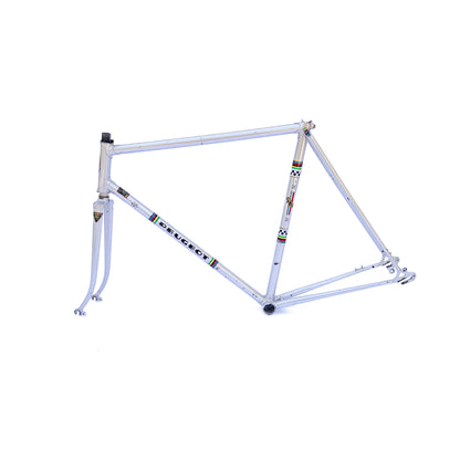 Peugeot PY10 Reynolds 531 road bike frame set, 56cm - 1977